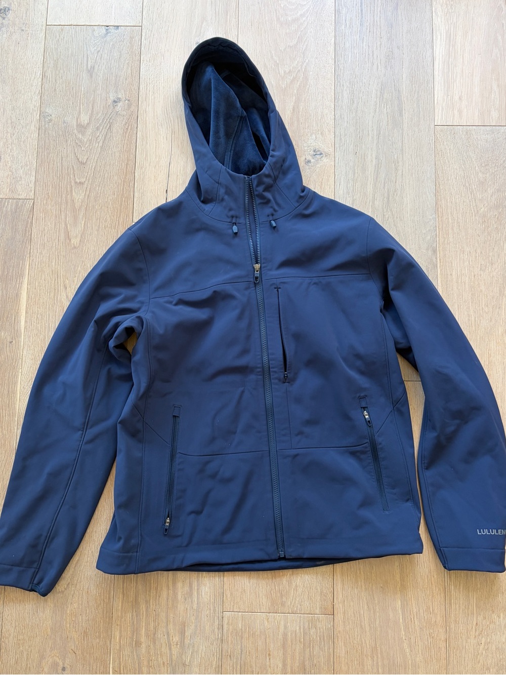 Lululemon Cross Chill City-to-Trail Navy Jacket athlesiure outdoor active - L